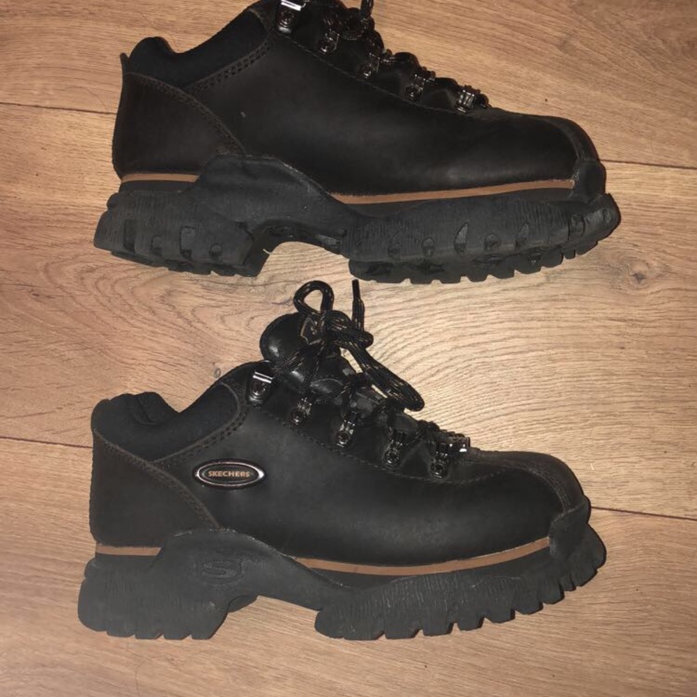 Vintage chunky platform skechers jammers
